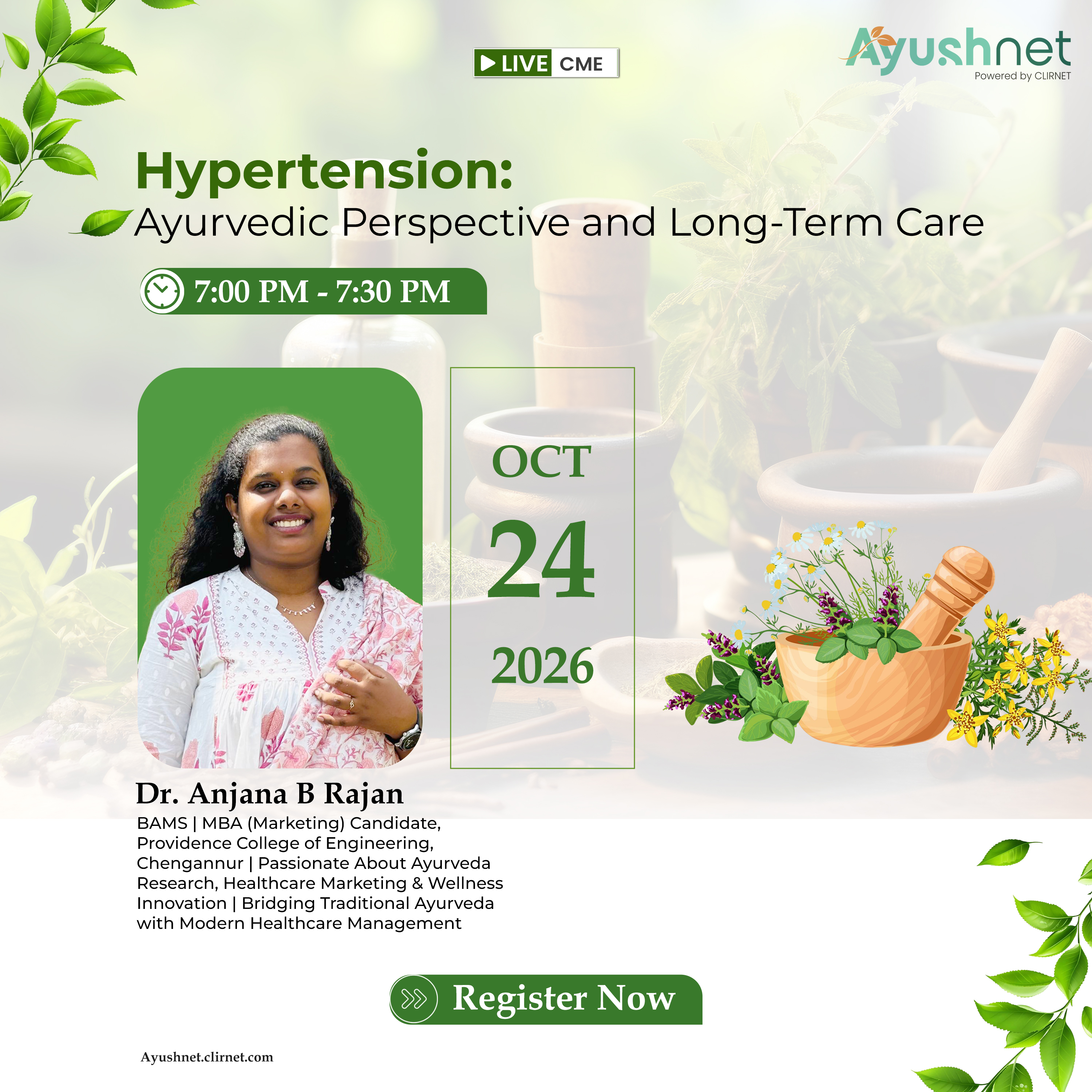 Hypertension: Ayurvedic Perspective and Long-Term Care